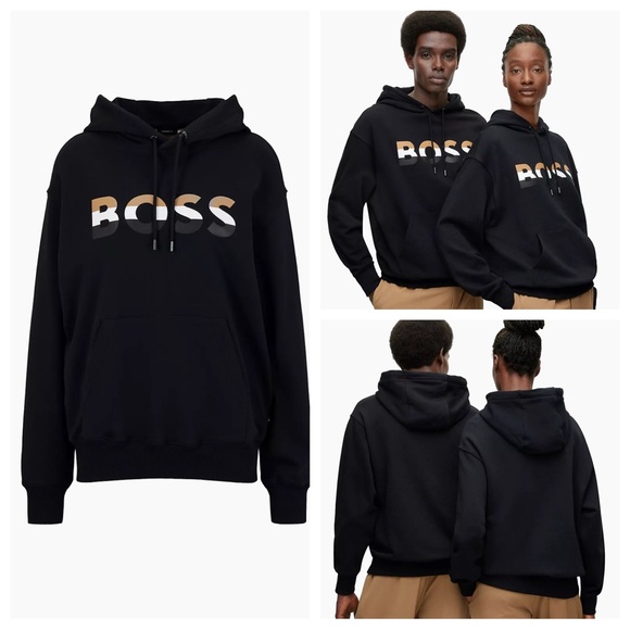 Hugo Boss Other - Mens/Women’s Hugo Boss Hoodie Pullover Sweatshirt Black XL